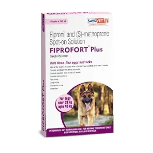 Fifozone Fipronil Spot on Solution for Dogs Over 20 kg Upto 40kg