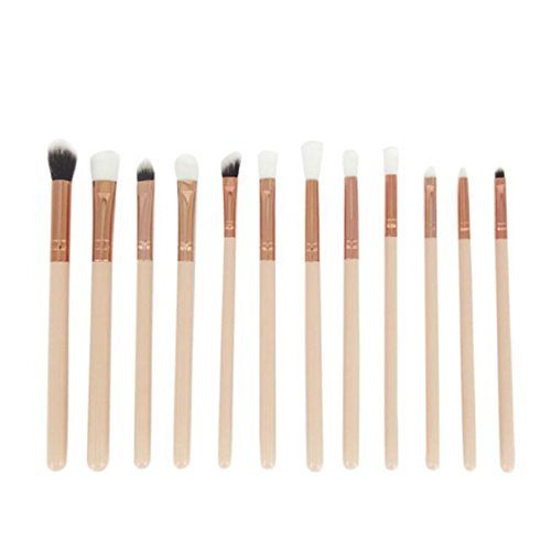 Vovotrade 12 PCS kosmetischer Bürsten Verfassungs Bürsten Satz Kits Werkzeuge