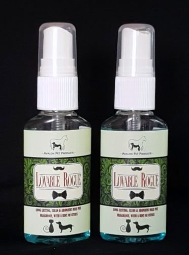 FREE-SHIPPING-LOVABLE-ROGUE-LONG-LASTING-CITRUS-MALE-PET-SCENTDEODORANT-FRAGRANCEPERFUME-DOGS-CATS-PETS-TRAVEL-SIZE
