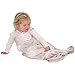 Produktbild Merino Kids Baby Sleep Bag for Toddlers 2-4 Years, Stacked Sheep Print - Light Pink
