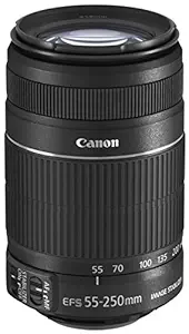 Canon EF-S 55-250mm f/4-5.6 is II Telephoto Zoom Lens for DSLR Camera (Black)