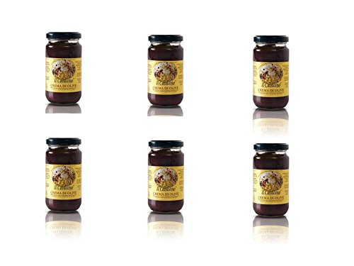 IL CAVALLINO - Crema di Olive - 6 vasetti da 180gr