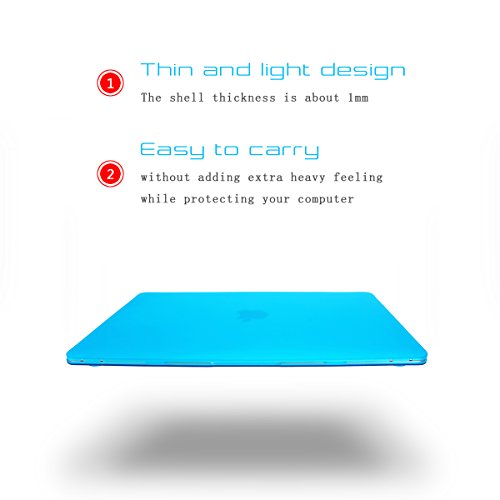 Elegantes und leichtes Cover Ultra D  nn Schutz H  lle Case Cover Schutzabdeckung Hardcase Notebook H  lle Hartschale Etui f  r Apple Macbook Air 13 3