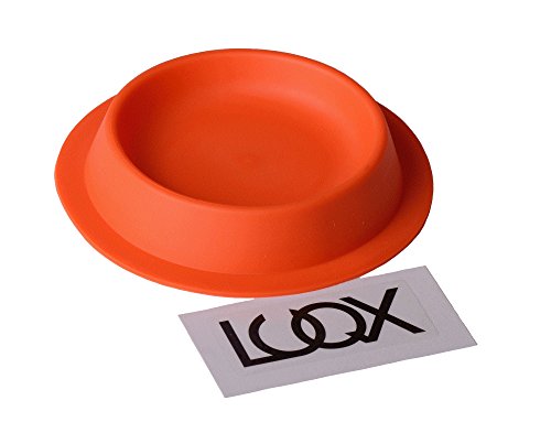 Luqx Shaving Bowl Hard Rubber Extra Flat