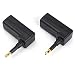 Produktbild Digital Glasfaser Toslink auf 3,5 mm Klinke (Mini Toslink) Stecker Adapter Digital Optische für Audio 2Pack Right angle