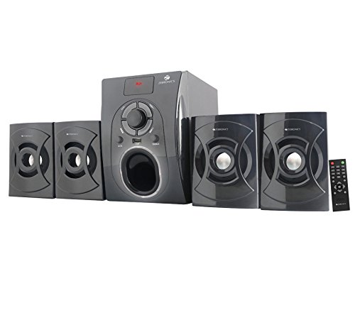 Zebronics Computer Multimedia 4.1 Speaker (bt531ruf) RS.2300 (49.00% Off) - Amazon