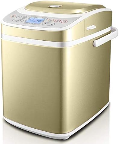 A~LICE&MBJ& Bread Machine, Fully Automatic Breadmaker, Multifunction Intelligent Bread Baking Machine, Breakfast Break Maker