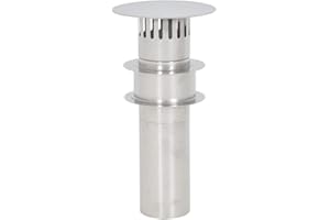 THERMO PRODUCTS Edelstahl Abgasrohr/Schornsteinrohr Satz für der TTulpe Indoor B-6 Durchlauferhitzer (Dachdurchführung) THEFLU008