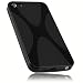 Produktbild mumbi X-TPU Schutzhülle iPhone SE 5 5S Hülle schwarz