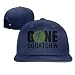 Produktbild ghkfgkfgk Gone Squatchin Bigfoot Green Snapback falt Hat Adjustable Baseball Cap