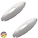 Produktbild 1 Paar (2 Stück) MPB® Rollstuhl Speichenschutz 24 Zoll universal, Farbe transparent, Made in Germany