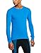 Odlo Herren Langarm Unterhemd Crew Neck Warm, directoire blue, XXL, 152022