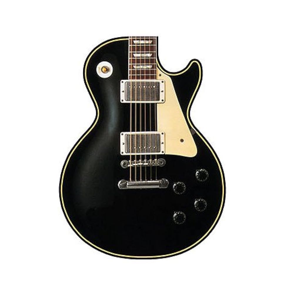 Rockbites Design 1012518510 Mousepad; Guitar LP, 18 x 24 cm, schwarz 