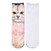 Produktbild ZZ Socks Damen Tier Unsichtbaren Socken Rosa Kitty