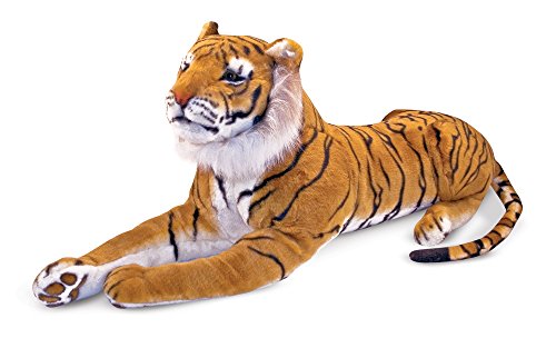 Tigre de peluche gigante