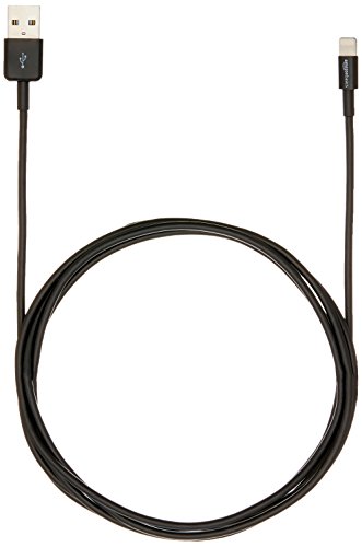 AmazonBasics Ladekabel Lightning auf USB, 1,8m, zertifiziert von Apple, 2 Stck, Schwarz - 7