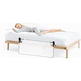 Agubugu Baby - Desensiz Beyaz Fileli Katlanabilir Yatak Bariyeri 120 cm