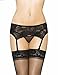 Produktbild Mio Classic Lovely Lily Black Suspender Belt PPP-12 X-Small