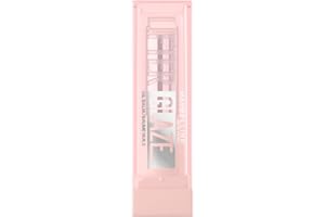 Maybelline New York Balsamo Labbra, Labbra Sane e Morbide, Colore Intenso e Modulabile, Fino a 24h di Idratazione, Con Acido Ialuronico e Acerola, Lifter Glaze, Tonalità: 001 Clear Crave, 2,8 g