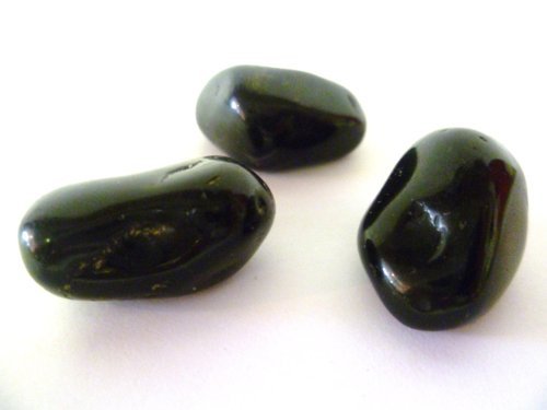 Tumbled Black Onyx Tumble Stone - A Grade Quality Crystal - A Powerful protection stone - Free Postage!