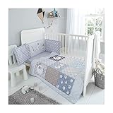 Luxuriös Brandneu 3 Teile Baby Kindergarten Bettwäsche Set für Kinderbett