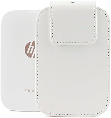 Hp Sprocket Case - MUTTIY HP Sprocket Photo Printer PU Leather Bag (White)