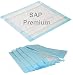 Produktbild Tierunterlagen Einmalunterlagen Wickelunterlagen 100 Stück SAP Premium Medi-Inn mit Super Top Saugkraft (60 x 90 cm)