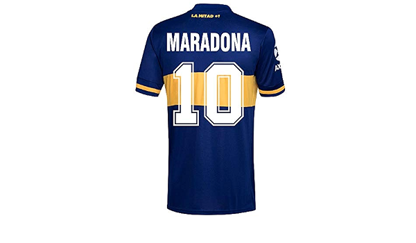 Adidas Boca Juniors Home Maradona 10 Shirt 2020-2021 (Retro Fan Style  Printing), Uomo, Blu, XXL : Sport e tempo libero