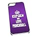 Price comparison product image White Cover for iPhone 5/5s 1855 PURPLE Keep Calm and Love Punchball