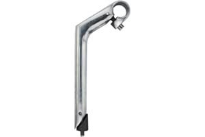 UPANBIKE - Potence de vélo 22,2 mm 25,4 mm en Alliage d'aluminium en Forme de col de Cygne 40 mm Longueur de Tige 220 mm