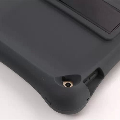 NEWSTYLE Apple iPad Air 2 Kinderfreundliche Silikon Hülle Schutzhülle Tasche Case für iPad Air 2 / iPad 6 (9,7 Zoll) (schwarz) - 4