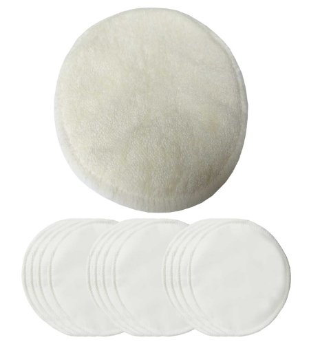 Bamboo Breast Pads - Cream (pack 12)
