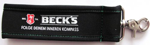 Preisvergleich Produktbild Beck´s Bier - Folge deinem innerem Kompass - Schlüsselanhänger
