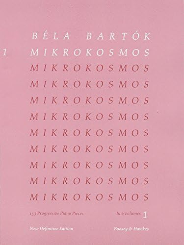 Bela Bartok Mikrokosmos Piano Solo Volume 1