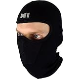 Black Motorbike Motorcycle Biker Bicycle Cyclist Bike Filter Face Mask Balaclava Ski Neck Tube Snood Scarf