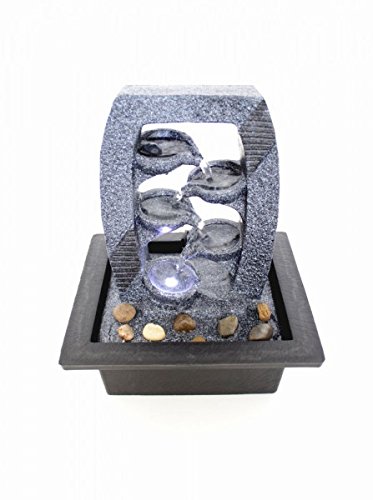 Zimmerbrunnen Dekobrunnen FoCiotola LED 25,5 cm - 2
