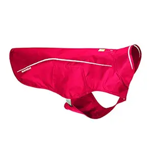 Ruffwear - Sun Shower Waterproof Rain Jacket for Dogs, Red Currant, XX-Small