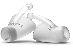 Flare Audio® Calmer® Translucent - Dispositif intra-auriculaire pour apaiser en douceur les sensibilités sonores et réduire le stress - Pour l'audition sensible, l'autisme, le TDAH