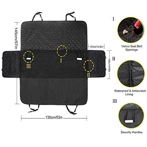 HoneyGuaridan-Housse-de-Sige-pour-Chien-Protection-de-Banquette-Sige-Arrire-Impermable-Hamac-de-Chien-pour-Banquette-Arrire-pour-VoituresVUS-antidrapant-hamac-Nettoyage-Facile
