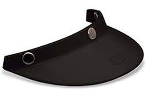 BELL 2028918 Custom 500 3-Snap Peak 510 Black
