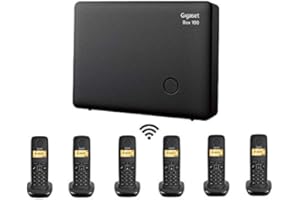 PANAFONIC Mini Centralita Inalámbrica Gigaset con 6 teléfonos Inalámbricos