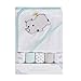 Produktbild Softan Baby Kapuzenbadetuch und Waschlappen, Extra weich und ultra saugfähig, 6 Pack Geschenk für Neugeborene und Kleinkinder, Hippo