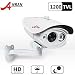 Produktbild ANRAN 1200TVL Sony imx138 CMOS Sensor Hohe Auflösung Array 1 IR-Lange Reichweite Farbe Day Night Vision Infrarot-Sicherheit Wasserdicht Außen Outdoor Überwachungskamera CCTV Kamera