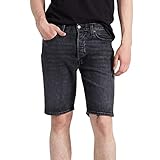 bermudas cargo hombre levis 2019 Levi\'s Bermudas 501 Hemmed Plenty Negro 29W
