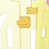 BABY VIVO LAUFGITTER AUS KUNSTSTOFF MIT TÜR - 4