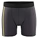 Produktbild Boxer Shorts XLIGHT, 100% Merino Dunkelgrau/Gelb M