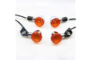 BHYShop Indicatore di direzione indicatori di direzione anteriore e posteriore per STEED 600 750 Magna 250 Shadow 400 750 VTX1300