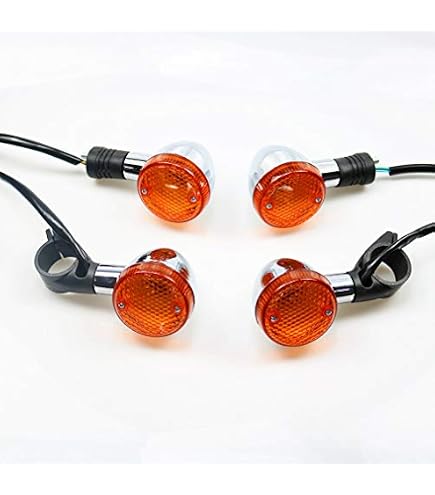 WEbjay Frecce Moto 2pcs Indicatori Di Direzione Moto 12V Fit