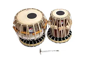 SURJAN SINGH AND SONS Steel tabla jodi set with all accessories