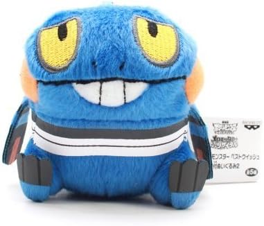 Banpresto Pokemon Best Wishes Movie Plush Ball Chain 2012 - 47937 - Croagunk/Gureggru by Japan VideoGames